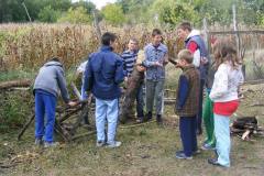 2011- Kukoricafosztás a Jakab tanyán: